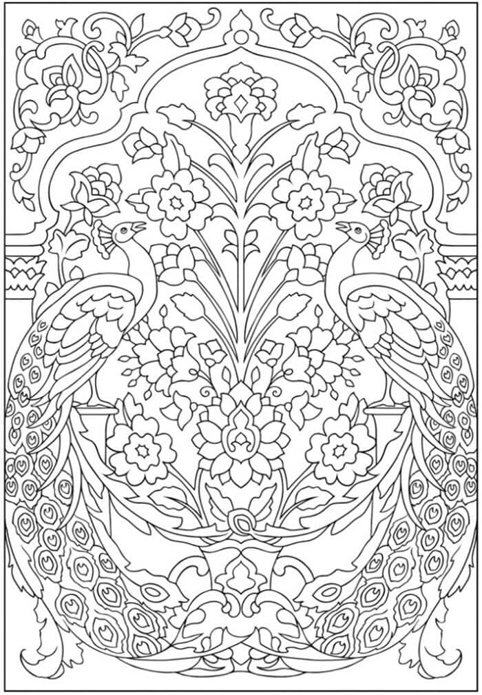 Couple of Birds Mindfulness Coloring Game Couple of Birds Mindfulness