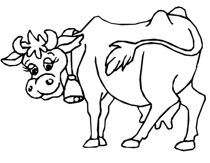 Cow 13 Coloring Game Cow 13