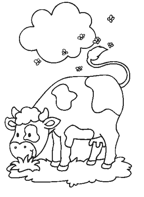 Cow 6 Coloring Game Cow 6