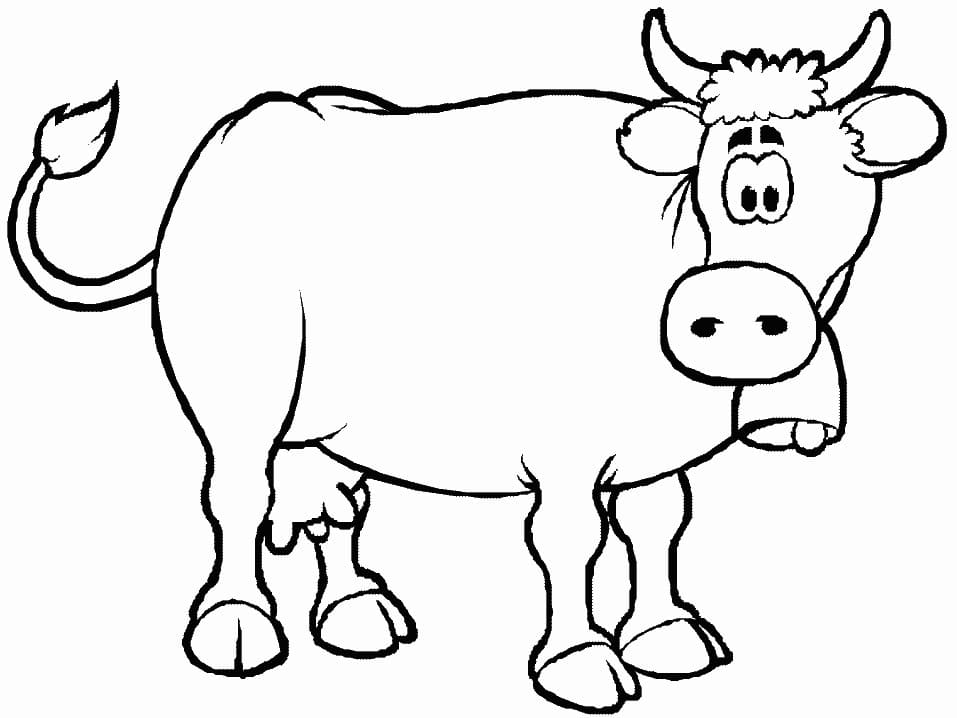 Cow 9 Coloring Game Cow 9