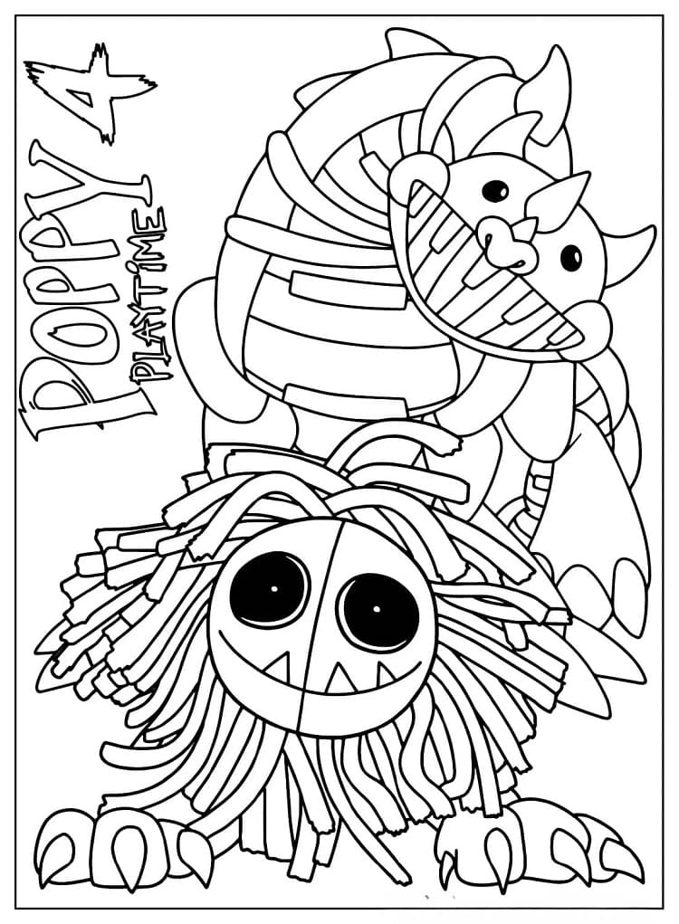 Creepy Yarnaby Coloring Game Creepy Yarnaby