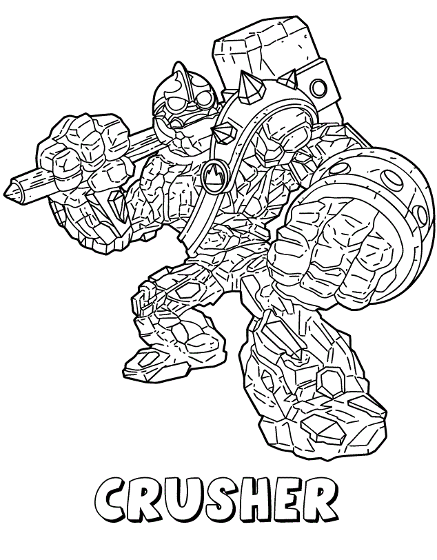 Crusher in Skylander Giants