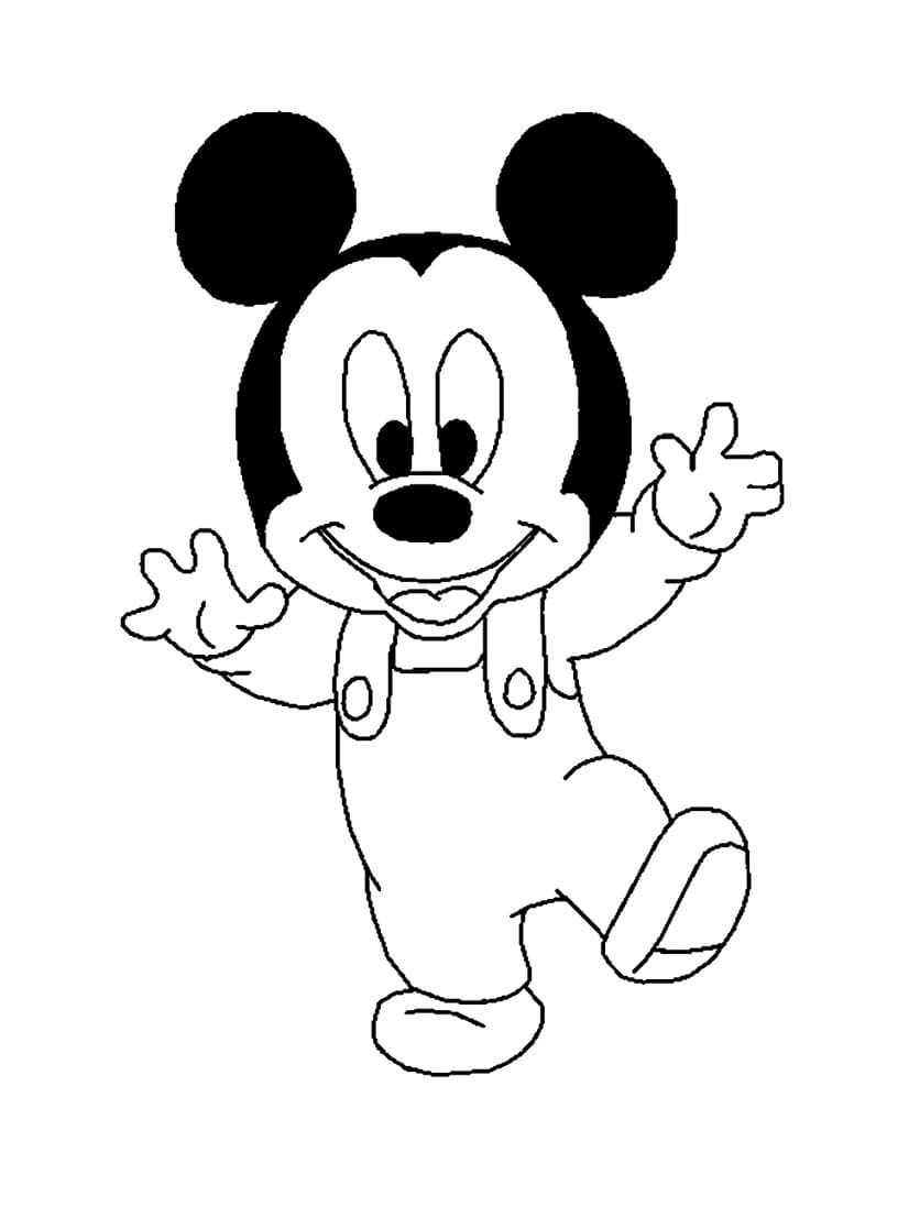 Cute Baby Mickey