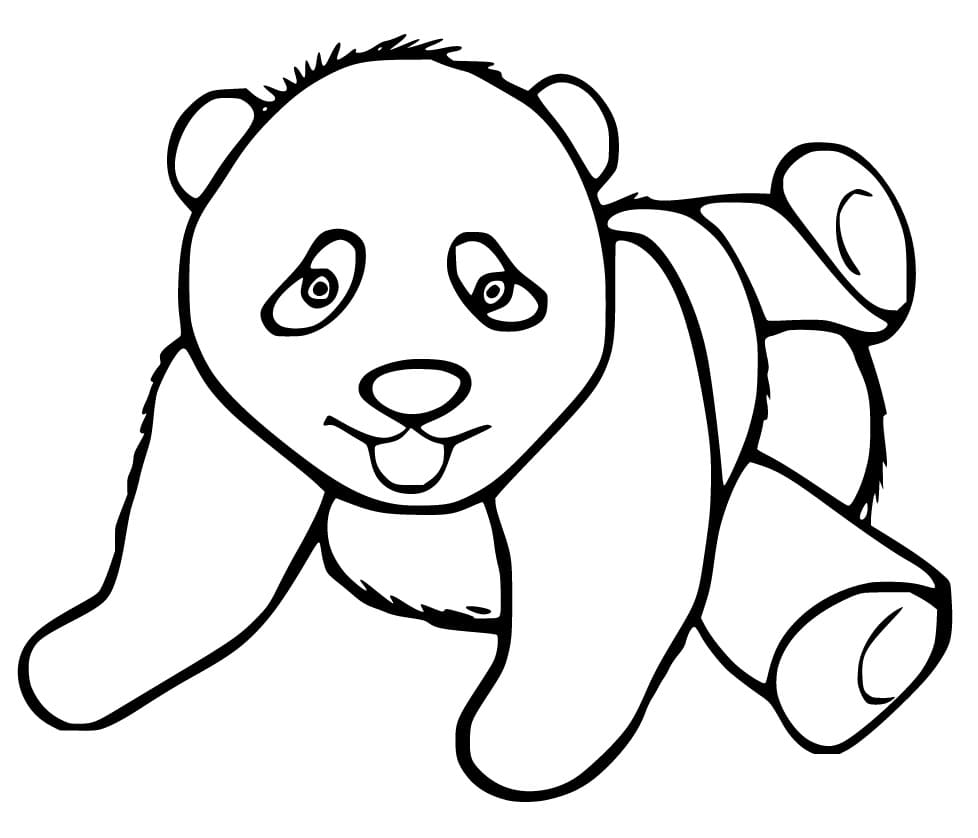 Cute Baby Panda Coloring Game Cute Baby Panda