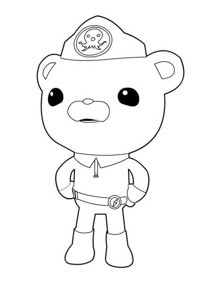 Cute Captain Barnacles Coloring Game Cute Captain Barnacles