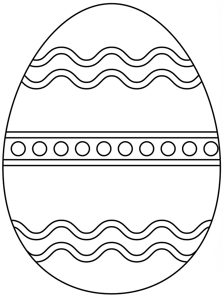 Cute Easter Egg 6 Coloring Game Cute Easter Egg 6