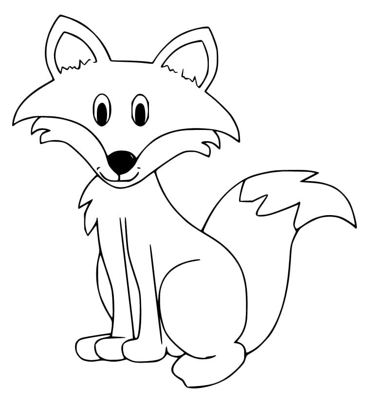 Cute Fox Confused Coloring Game Cute Fox Confused