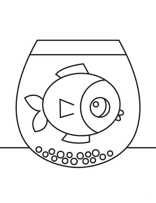 Cute Funny Fish Bowl