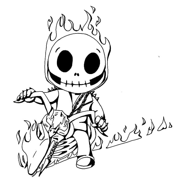 Cute Ghost Rider