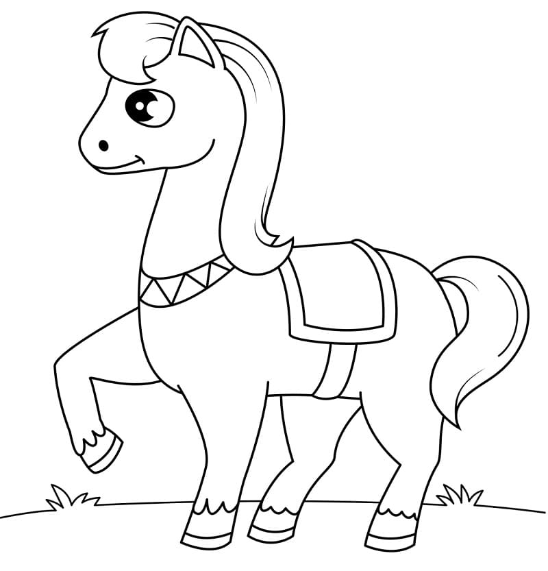 Cute Horse Printable
