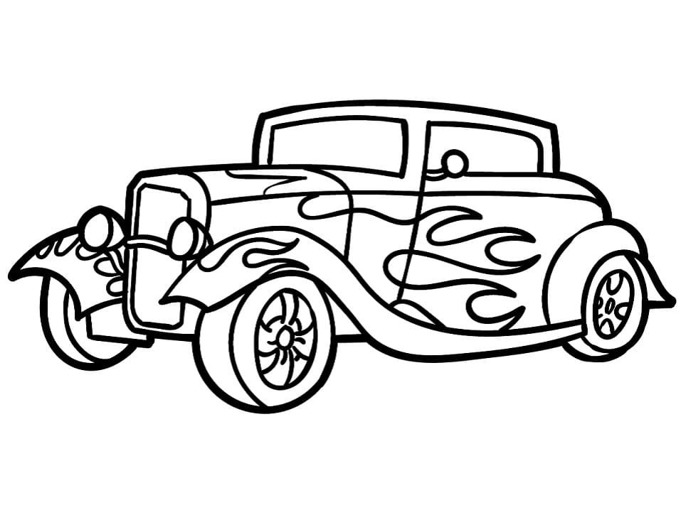 Cute Hot Rod