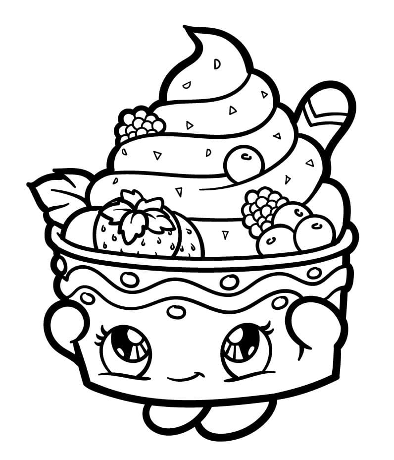Cute Ice Cream Sundae