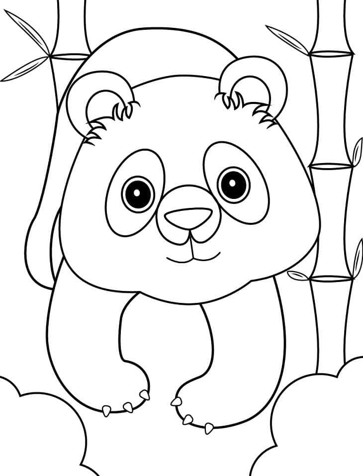 Cute Little Panda Coloring Game Cute Little Panda