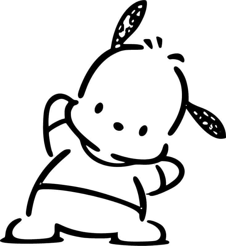 Cute Pochacco Coloring Game Cute Pochacco