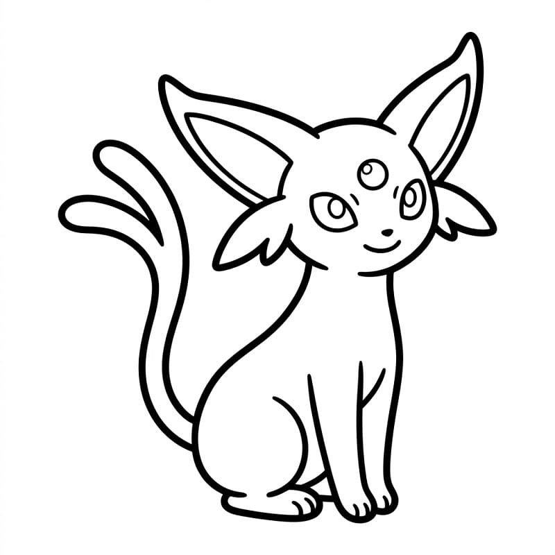 Cute Pokemon Espeon