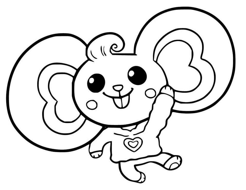 Cute Potato Mouse Coloring Game Cute Potato Mouse