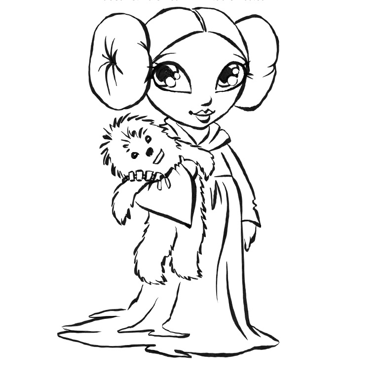 Cute Princess Leia