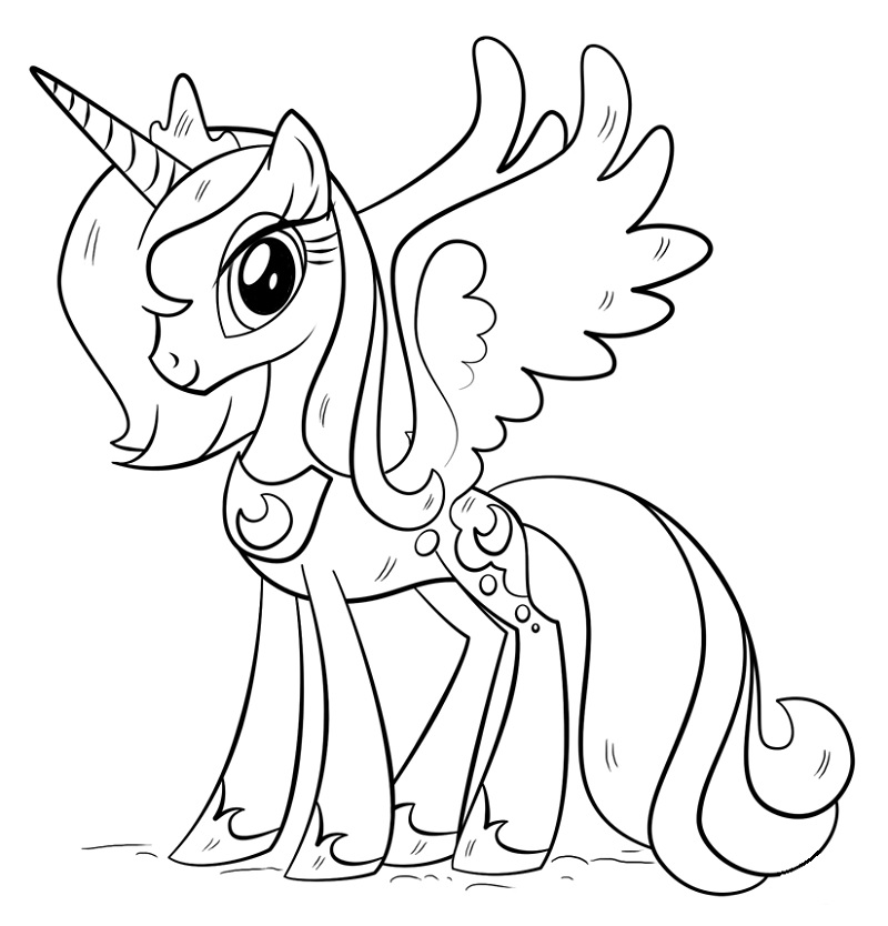 Cute Princess Luna Coloring Game Cute Princess Luna