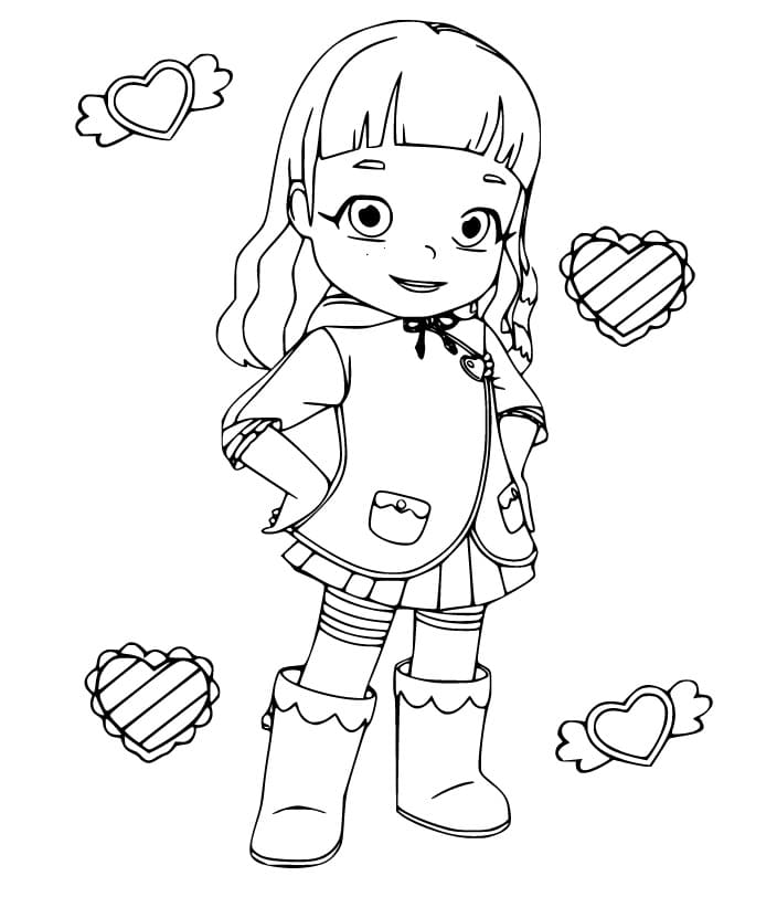 Rainbow Ruby Characters Coloring - Play Free Coloring Game Online