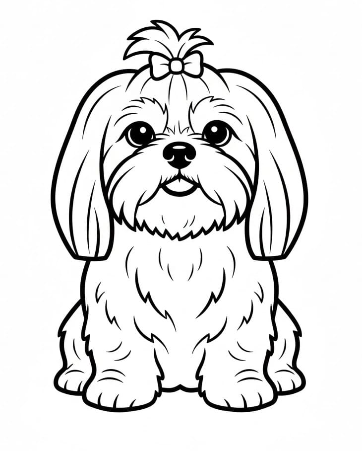 Cute Shih Tzu
