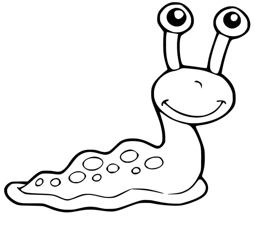 Cute Slug Coloring Game Cute Slug
