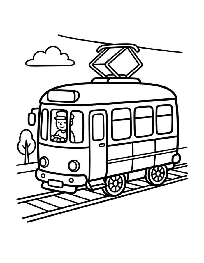 Cute Tram