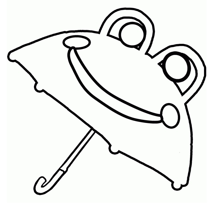 Cute Umbrella Coloring Game Cute Umbrella