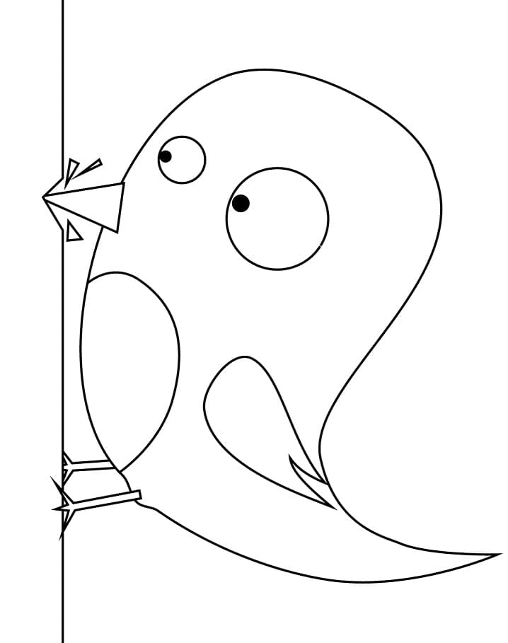 Cute Woodpecker Coloring Game Cute Woodpecker