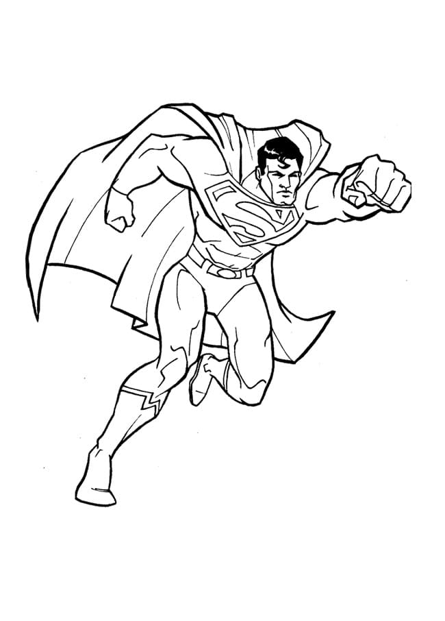 DC Comics Superman Coloring Game DC Comics Superman