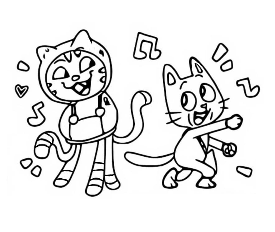 DJ Catnip and Pandy Paws