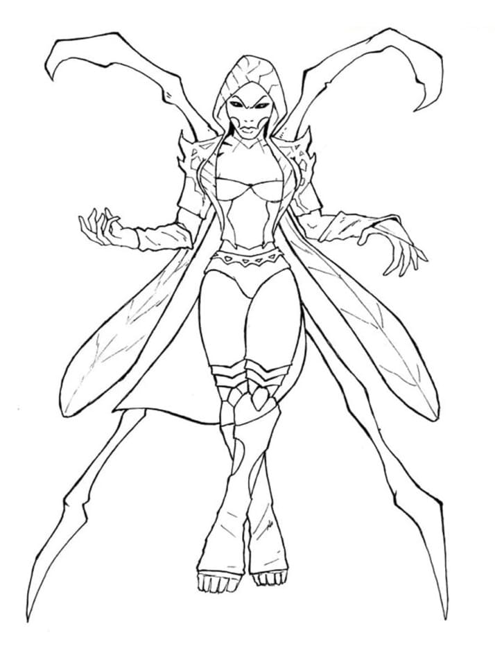 D’Vorah Mortal Kombat