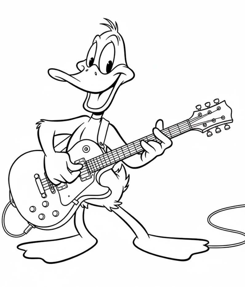 Daffy Duck Printable
