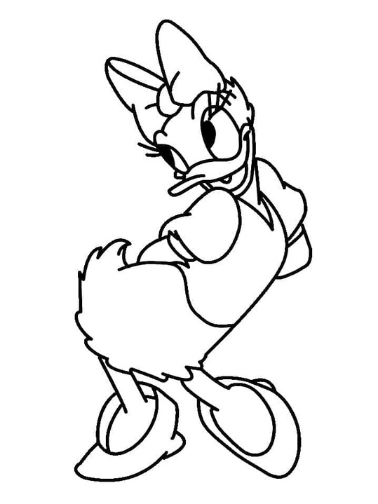 Daisy Duck Easy