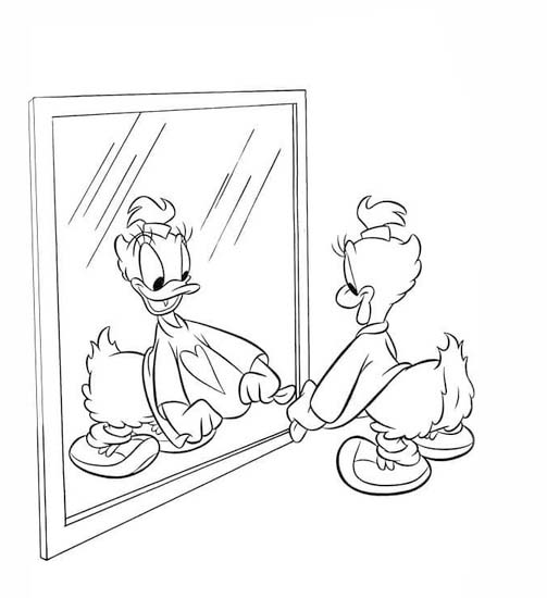 Daisy Duck Free Printable