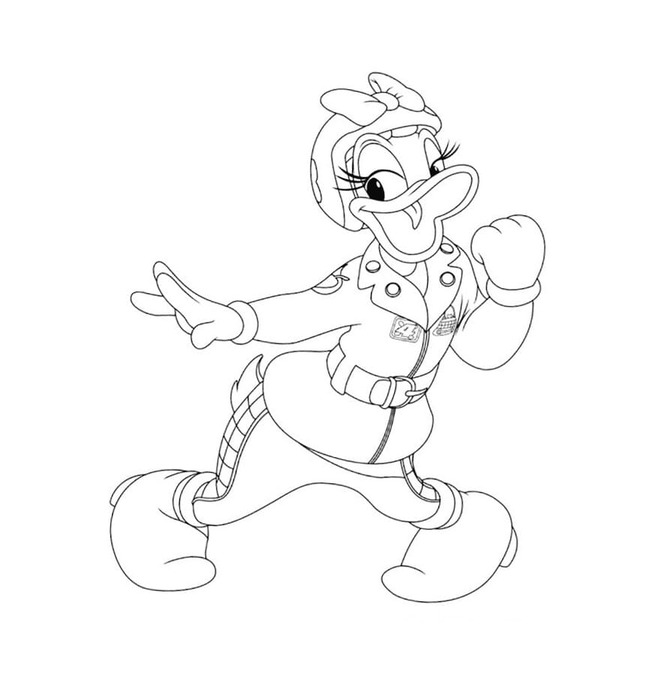 Daisy Duck Simple