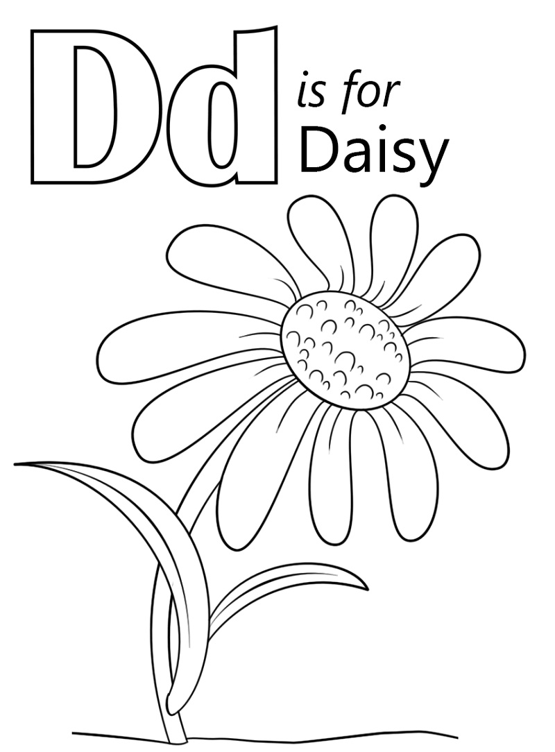 Daisy Letter D