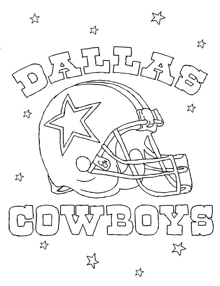 Dallas Cowboys Coloring Games - ColoringGames.Net