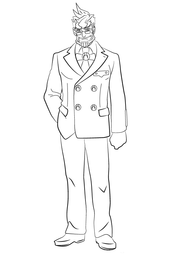 Damon Gant from Ace Attorney