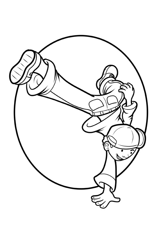 Dancer 3 Coloring Game Dancer 3