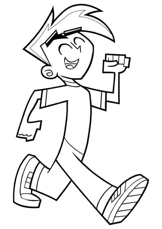 Danny Phantom Walking