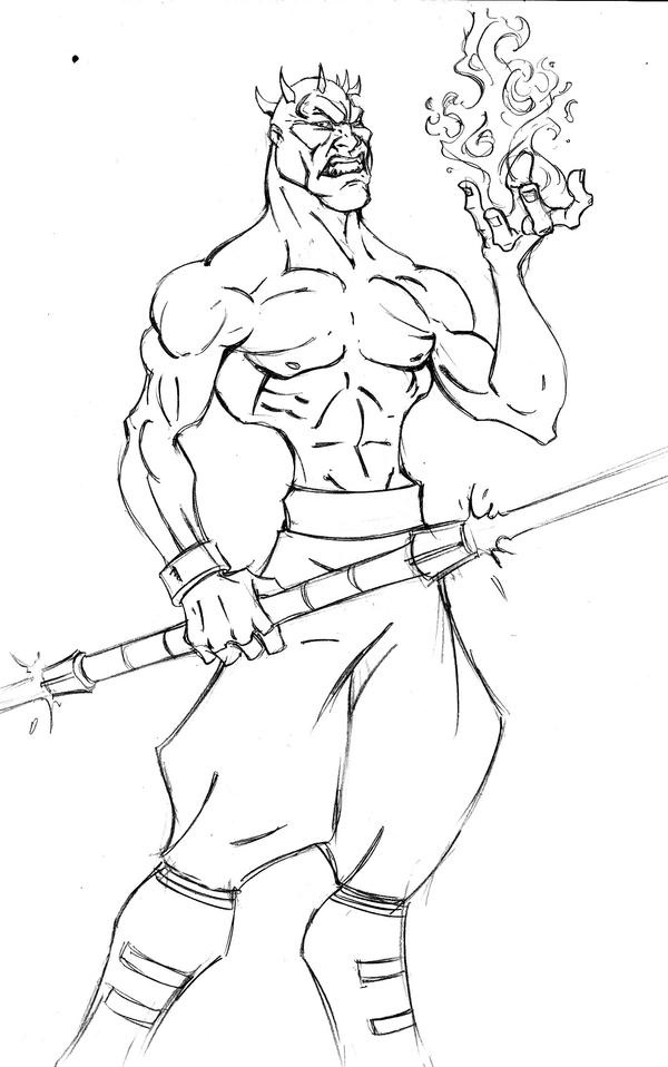 Darth Maul’s Drawing