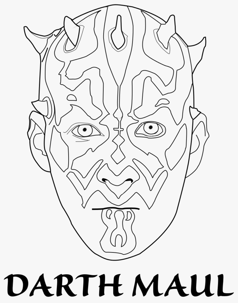 Darth Maul’s Face
