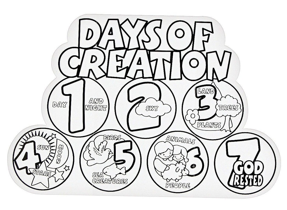 Days of Creation Coloring - Play Free Coloring Game Online