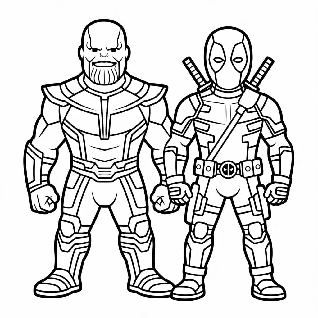 Deadpool Annoying Thanos