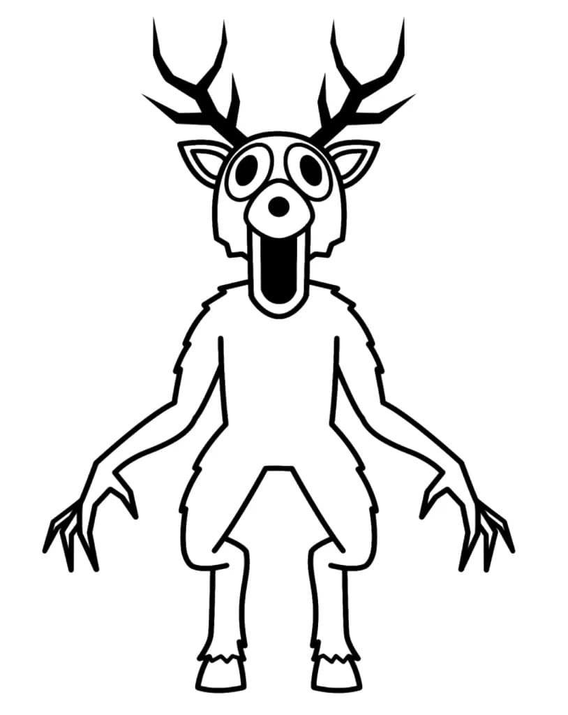 Deer in 99 Nights in the Forest