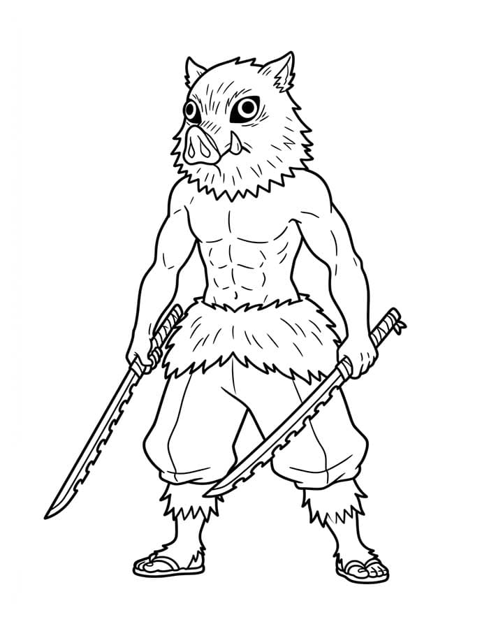 Demon Slayer Inosuke Hashibira