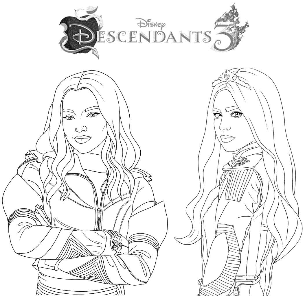 Mal and Evie