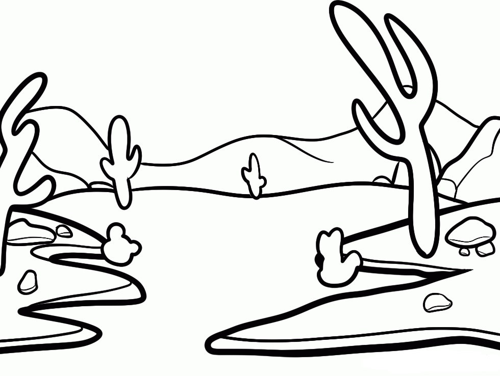 Desert 2 Coloring Game Desert 2