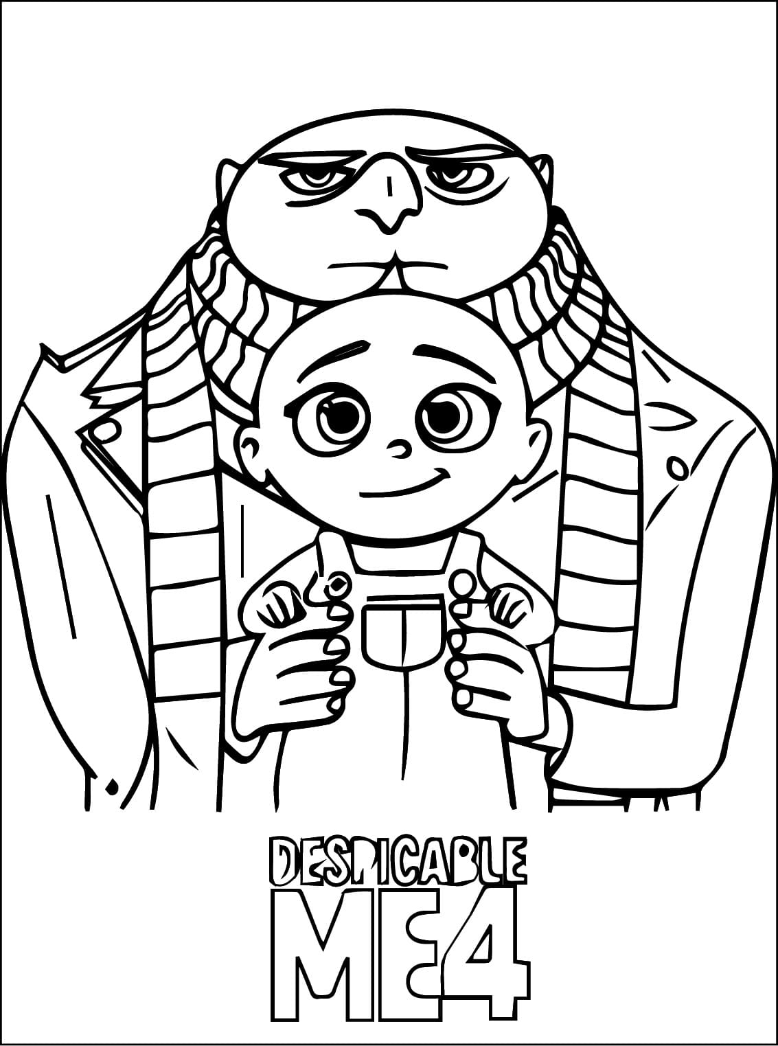 Despicable Me 4 Movie Coloring Play Free Coloring Game Online