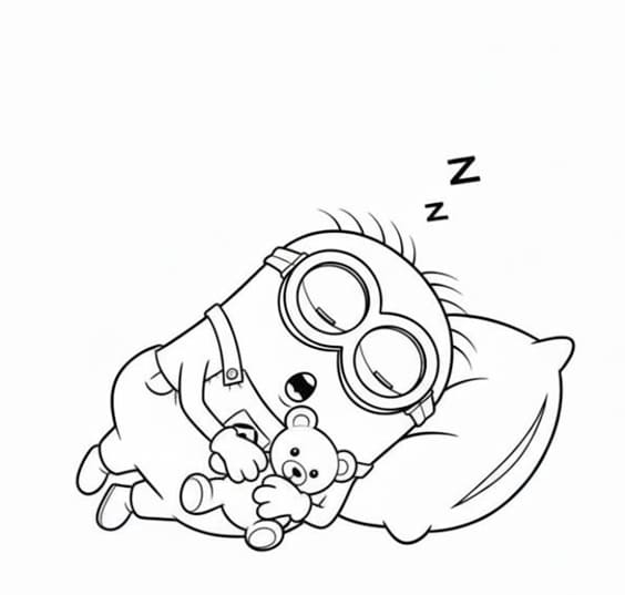 Despicable Me Sleeping